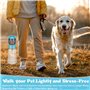Frasheng Bouteille d'eau Portable pour Chien, 550ML Bouteille d'eau pour Chien Chat avec 80g Récipient de Nourriture, BPA-Free, 