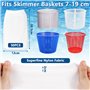 Chaussettes Skimmer Reutilisable pour Panier Skimmer