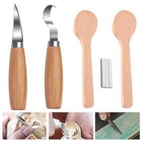 HEKOBAG Set d'outils de sculpture sur bois