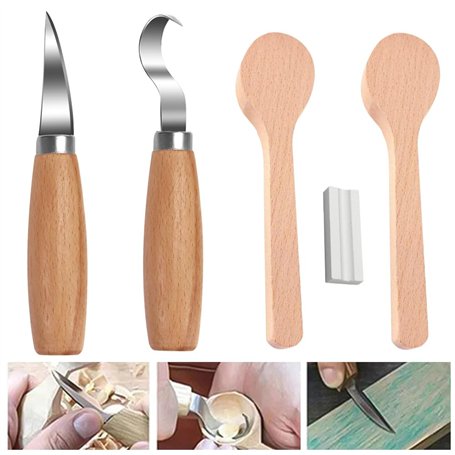 HEKOBAG Set d'outils de sculpture sur bois