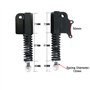 Fututech 10 Pouces 1 Paire Amortisseur Avant Hydraulique pour Kugoo M4 Suspension Fourche Avant pour Scooter Electrique Accessoi