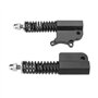 Fututech 10 Pouces 1 Paire Amortisseur Avant Hydraulique pour Kugoo M4 Suspension Fourche Avant pour Scooter Electrique Accessoi