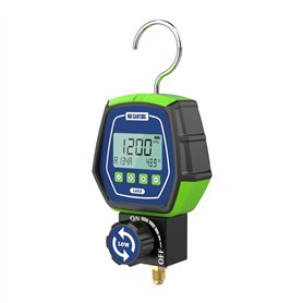 MR CARTOOL Manomètre Numérique Gaz Basse Pression HVAC Réfrigérant Collecteur Manomètres Numériques pour Systèmes de Réfrigérati