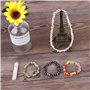 QH-Shop Lettre Alphabet 15 Compartiments Kit De Loisirs Créatifs DIY Perles pour Enfants Métier à Tisser Création de Bijoux Bric