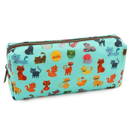Trousse à Crayons Maquillage Motif Chats Chatons Idée Cadeau
