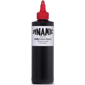 Dynamic Color Union Encre de tatouage noire conforme à la norme REACH 240 ml