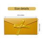 Enveloppe Kraft avec Nœud de Ruban