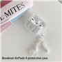 Guyode Coque Étui de Protection pour Ecouteurs sans Fil Absorbant Les Chocs, Protection Écouteurs sans Fil Coque Transparente, B