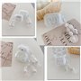 Guyode Coque Étui de Protection pour Ecouteurs sans Fil Absorbant Les Chocs, Protection Écouteurs sans Fil Coque Transparente, B