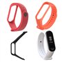Remplacement pour Xiaomi Mi Band 4 3 Bracelet de Montre TPU Silicone Accessoires
