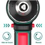 HYCHIKA Perceuse visseuse sans fil, 18V 35Nm 21+1 positions de réglage du couple et deux vitesses, Pour le perçage de vis et de 