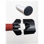 Cricket Bat Attachment for iB Cricket, VR Adapter Compatible with Meta Quest 3, Controller Grip Accessories