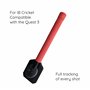 Cricket Bat Attachment for iB Cricket, VR Adapter Compatible with Meta Quest 3, Controller Grip Accessories