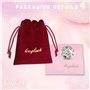 CHARMS & BRACELETS Pierre de naissance des douze mois,Bijoux pour femmes,Compatible Pour Pandora les bracelets et les colliers C