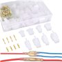 CAREDGO 380 PCS Connecteur Électrique Moto 2 3 4 6 Broches