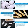 CAREDGO 380 PCS Connecteur Électrique Moto 2 3 4 6 Broches,Connecteurs de Fil Électrique Automobile Broche Electrique Voiture 2.