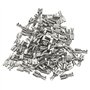 Heschen Lot de 100 cosses à sertir femelle à épissure rapide 6,3 mm Connecteur à sertir non isolé