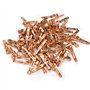 Heschen Lot de 100 cosses mâles à sertir 2,8 mm non isolées