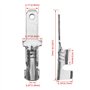 Heschen Lot de 100 terminaux mâles à sertir 2,8 mm en étain non isolés