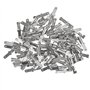 Heschen Lot de 100 terminaux mâles à sertir 2,8 mm en étain non isolés