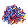 Heschen Lot de 100 connecteurs de borne à sertir 0,5-6,0 mm² 22-10 AWG