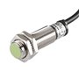 Heschen PR12-2DN Capteur de proximité inductif cylindrique DC 12-24 V 3 fils NPN NO (normalement ouvert) CE