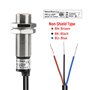 Heschen PR12-2DP Capteur de proximité inductif cylindrique DC 12-24 V 3 fils PNP NO (normalement ouvert) CE