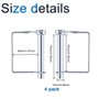 10mm Galvanisé carrée boucle de fil Goupille pour Trailers Ferme Jardin Pelou