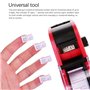 YoungRich PL1/8 Étiquette Prix Labeler Étiqueteuse Professionnelle Portable MX5500 EOS Compris 2 Pcs Encre 10 Pcs Autocollant d'