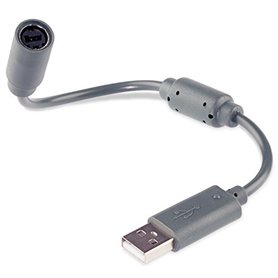 Câble USB baolongking pour manette Xbox 360 Gris