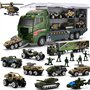 26 en 1 Camion Militaire avec Ensemble de Soldats