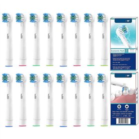 YanBan Têtes de brosse à dents pour Oral B brosse à dents électrique Compatible avec Braun les têtes de brosse de rechange Lot d