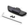 HAOTOM Poignée d'occultation du toit ouvrant arrière Noir Pour Audi Q7 2007 2008 2009 2010 2011 2012 2013 2014 2015 4L0898924