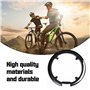 Protection de chaîne de vélo - Protection de chaîne légère et résistante à l'abrasion pour vélos de ville et VTT (42/44 dents) -