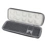Prodrocam Housse de Transport avec Coque Rigide pour Logitech MX Keys Clavier sans Fil avancé Accessoires d'ordinateur pour Voya