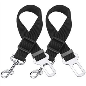 Lot de 2 Ceintures de Sécurité pour Chien