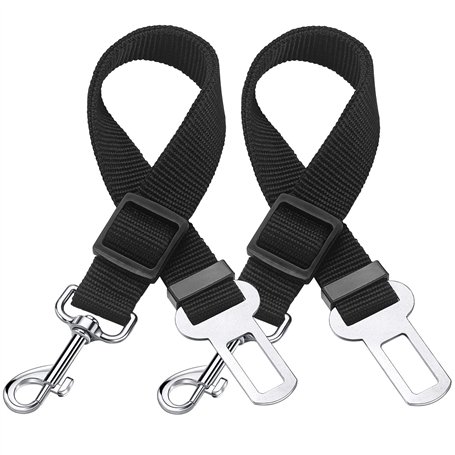 Lot de 2 Ceintures de Sécurité pour Chien