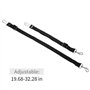 Lot de 2 Ceintures de Sécurité pour Chien, Accessoires pour Chiot, Ceinture de Sécurité pour Animal Domestique, avec Longueur Ré