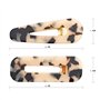 12 Pièces Pinces à Cheveux en Résine Acrylique Clips à Cheveux d’Alligator Géométrique Barrettes Colorées en Acryliques pour Acc