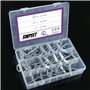 Swpeet Assortiment de 24 boulons à bascule et écrous papillon pour accrocher des articles lourds sur cloison sèche – 0,6 cm, 0,9