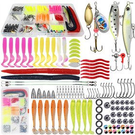 MONCAP 114pcs Leurres de Pêche Kit