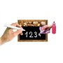 Lot de 30 etiquettes de prix porte prix tableau de prix marqueur PLASTIFIÉS pour la boulangerie avec impression SIMILAIRE au tab