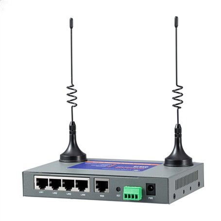 Routeur WiFi avec sim 4G LTE industriel QX510-EW2 avec 5 ports Ethernet