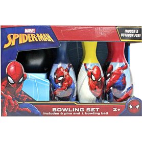 Jeu 6 x Quille + Boule The Amazing Spider-Man (Spiderman)