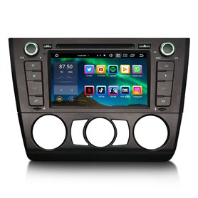 8 Core Android 13 Autoradio pour BMW Série 1 E81 E82 E88 7 Pouces Support GPS Sat Nav Carplay Android Auto Bluetooth A2DP WiFi 4