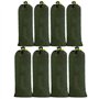 CSPone 8pcs Sac a Sable en Toile Boudin Anti Inondation Contre Sable Inondation Les Modèles Améliorés ne se Fanent pas pour Drai