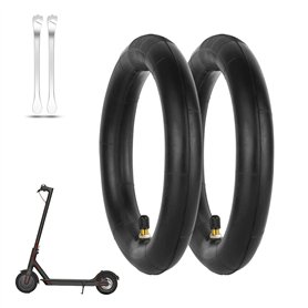 Surplex 2 Pneus Trottinette Electrique avec 2 Leviers 8 1/2 Chambres à Air pour Xiaomi M365/Pro Pneu Accessoire Avant/Arrière Pn