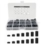 280 pièces Kit d'assortiment de rondelles d'espacement rondes en ABS entretoise d'isolation