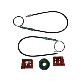 ESC Auto Parts EWR5237 Kit de réparation de lève-vitre avant gauche ou droite 84934200 84934000 Compatible avec Maserati Quattro