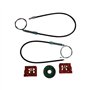 ESC Auto Parts EWR5237 Kit de réparation de lève-vitre avant gauche ou droite 84934200 84934000 Compatible avec Maserati Quattro